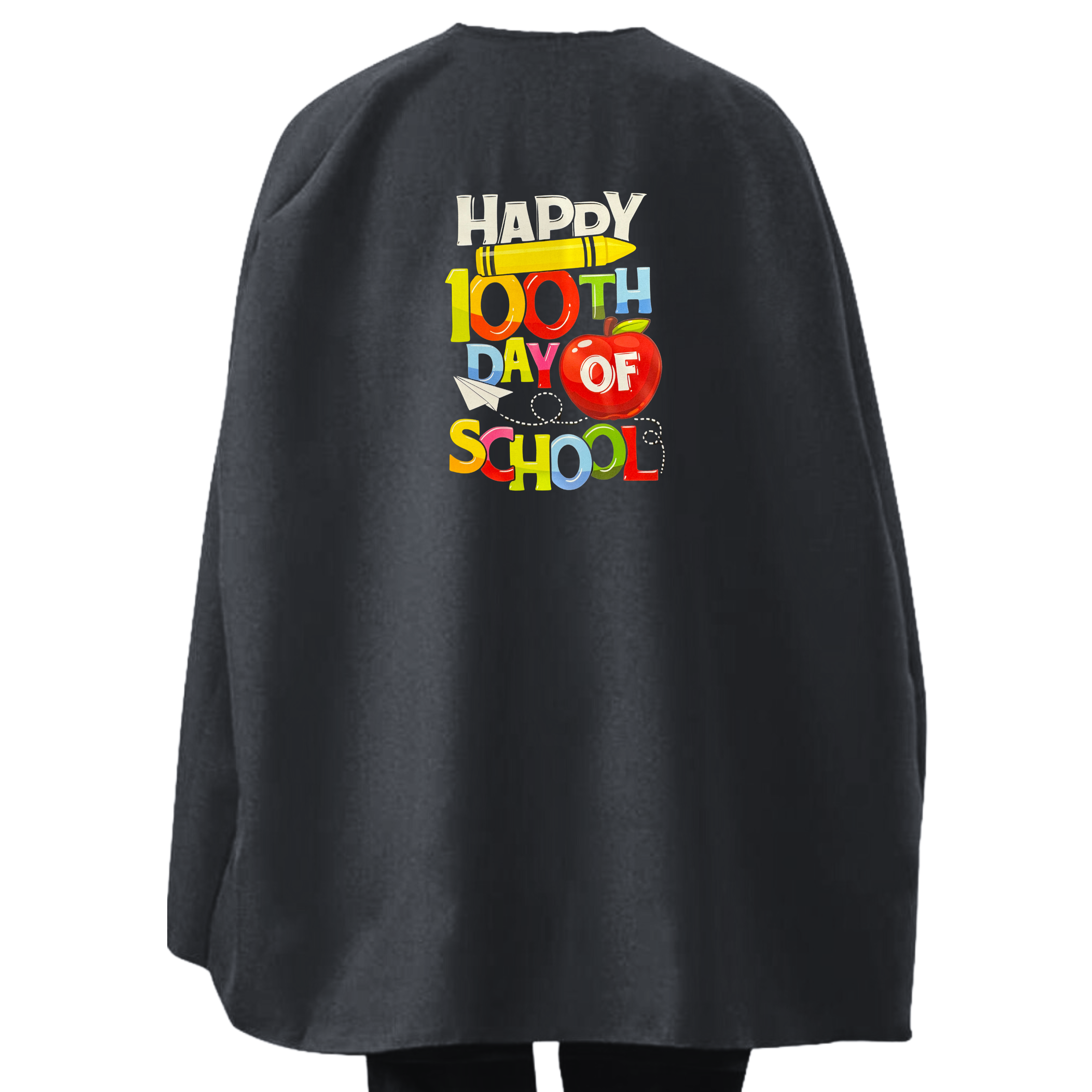 Student or Teacher Cape - Happy 100th Day of School