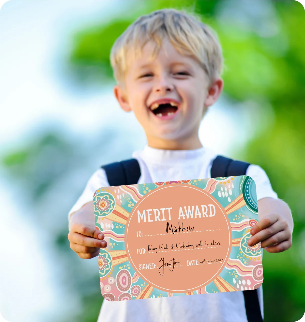 Sacred Country Merit Award Certificates