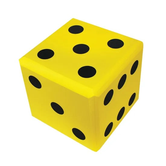 Enormous Classroom Foam Dice 20cm