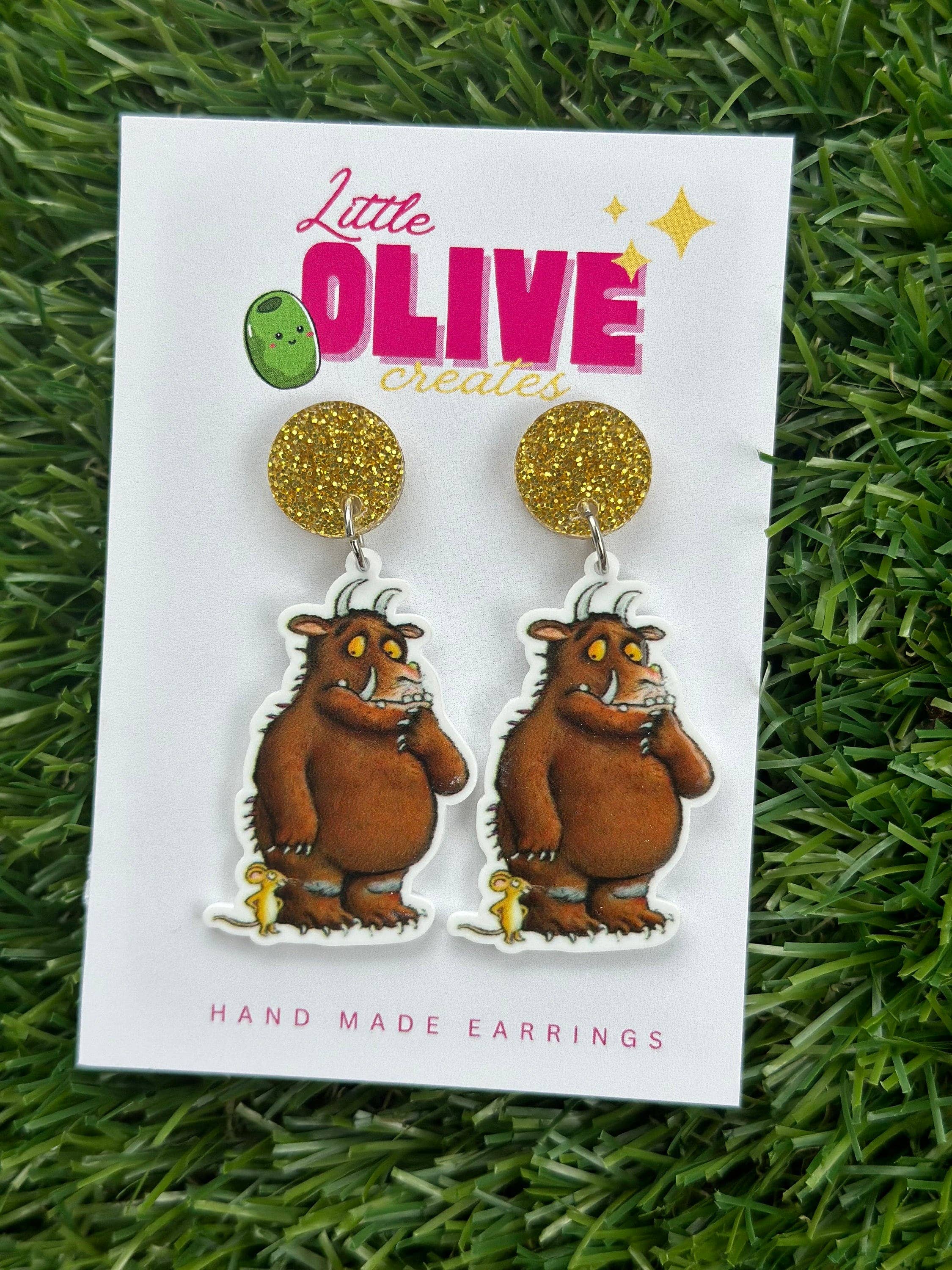 The Gruffalo Teacher Dangle Earrings