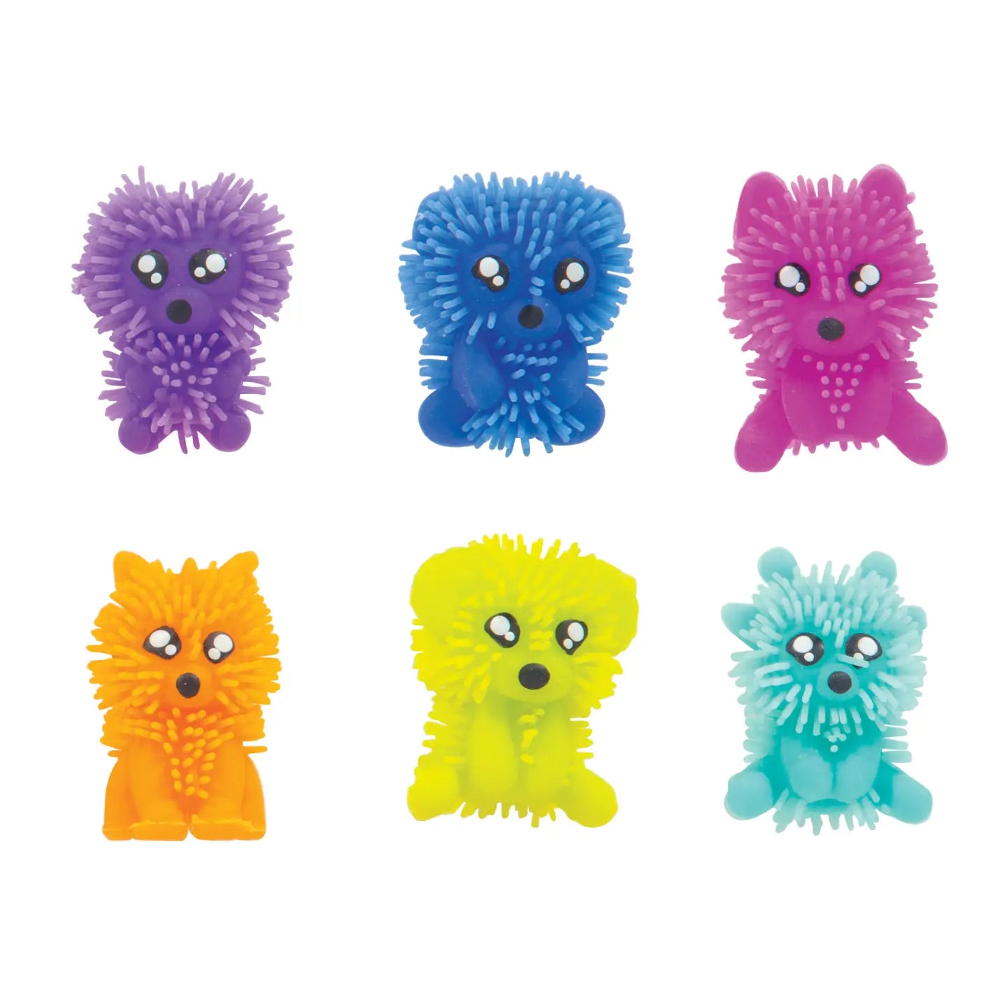 Hairy Animal Pencil Grips - Squishy Set of 6