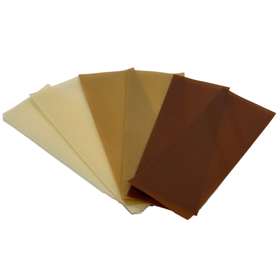 6 Velcro Strips Brown Colours - Clever Strips Classroom Place Markers