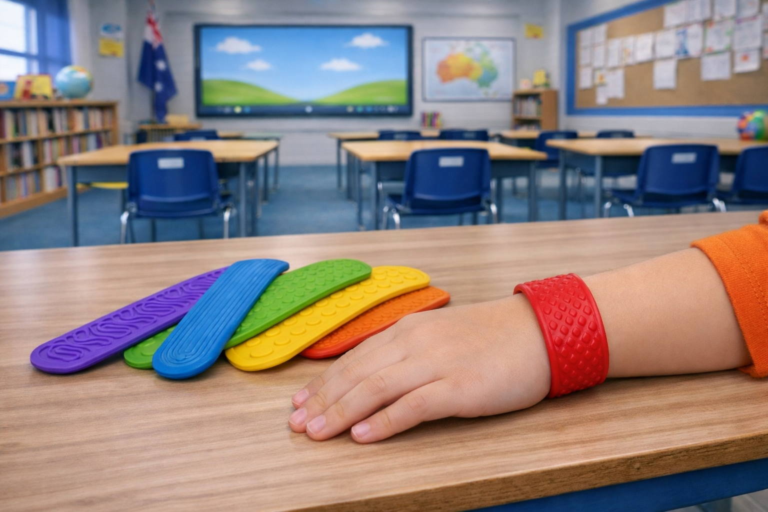 Sensory Slap Bracelets 6 Pack - Sensory Tools
