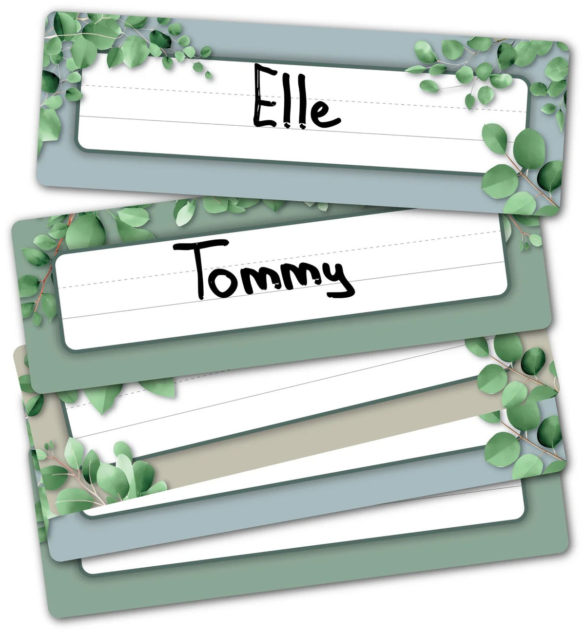 Eucalyptus Essentials Adhesive Name Plates