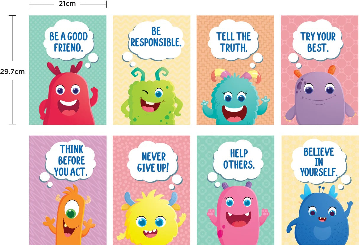 Giggle & Grow Motivational Poster Set