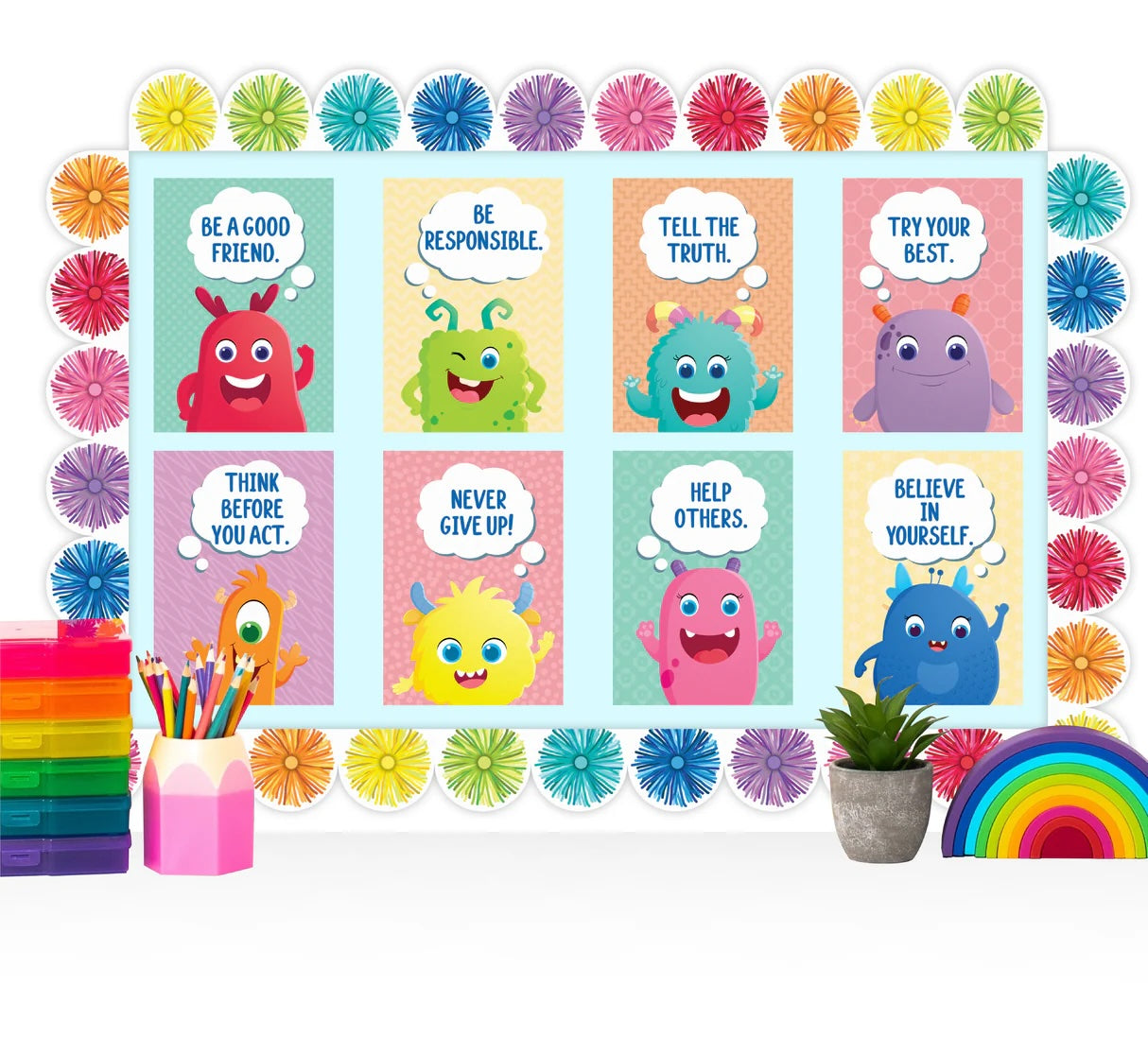 Giggle & Grow Motivational Poster Set