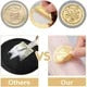 100 Pack Gold Foil Embossed OUTSTANDING EXCELLENCE Stickers