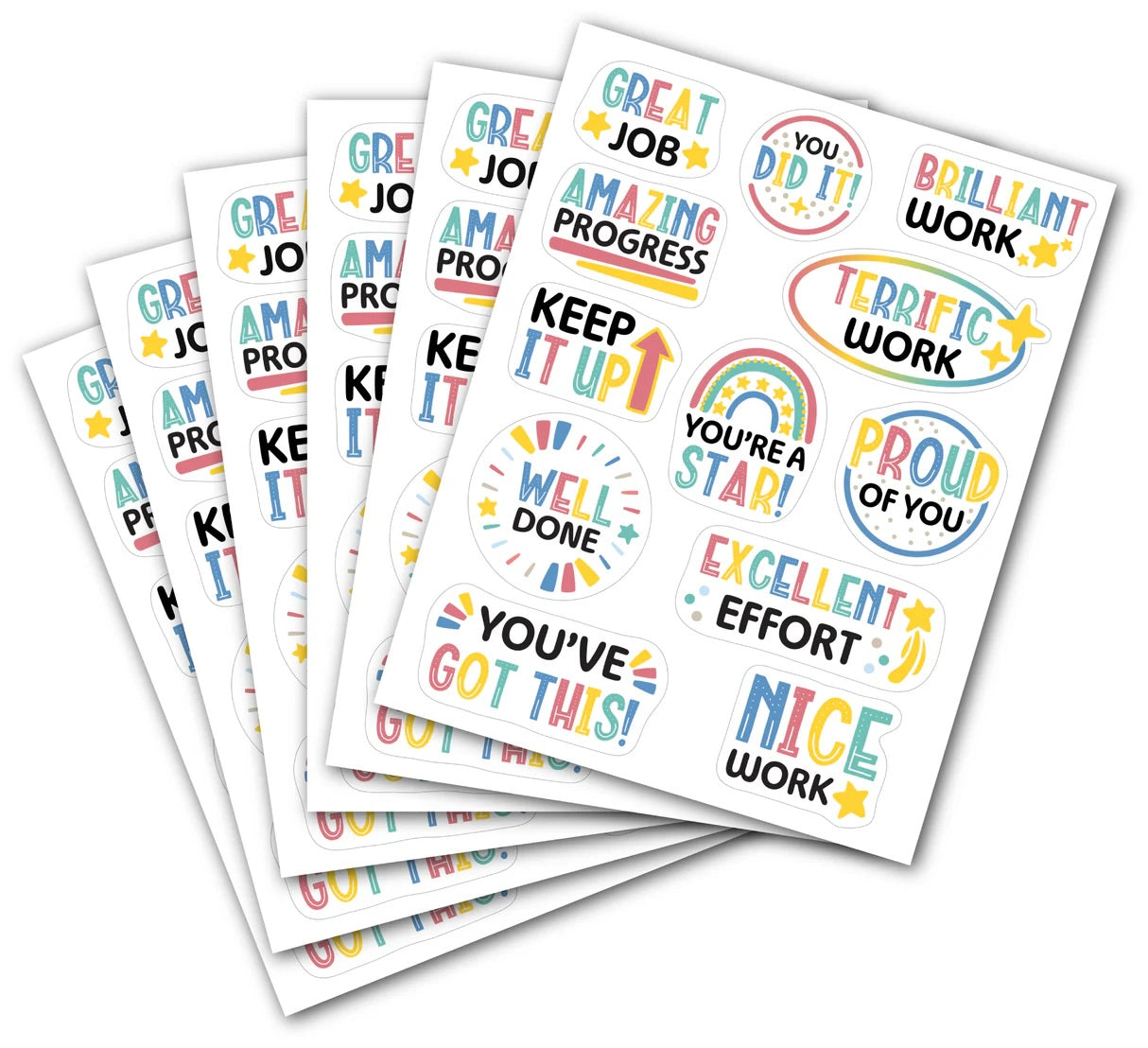 Growing Minds Merit Sticker Book