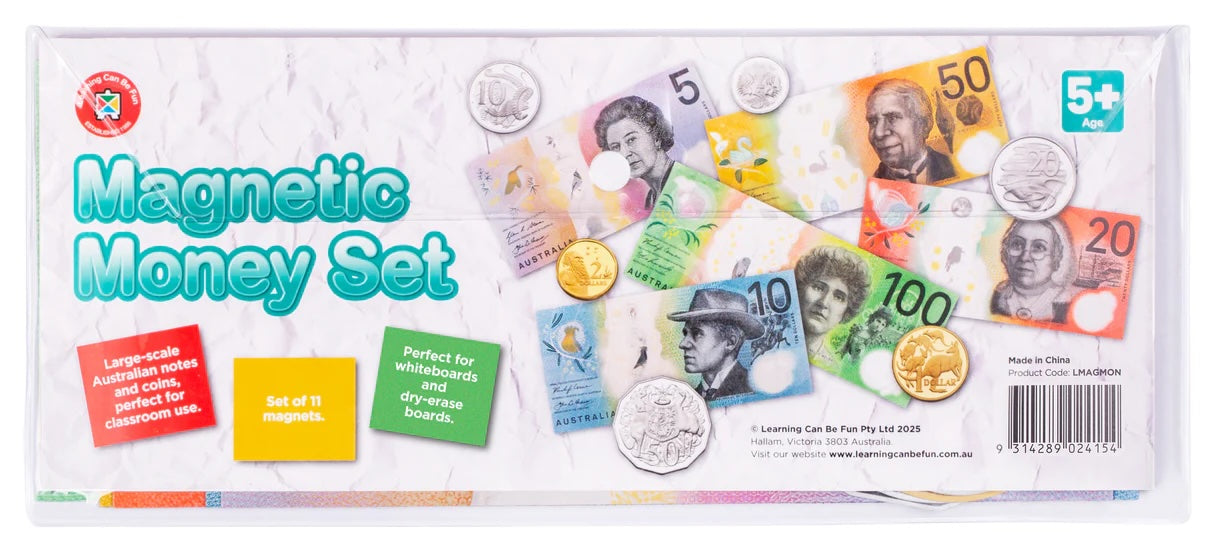 Jumbo Magnetic Money Teacher – 11 Magnets