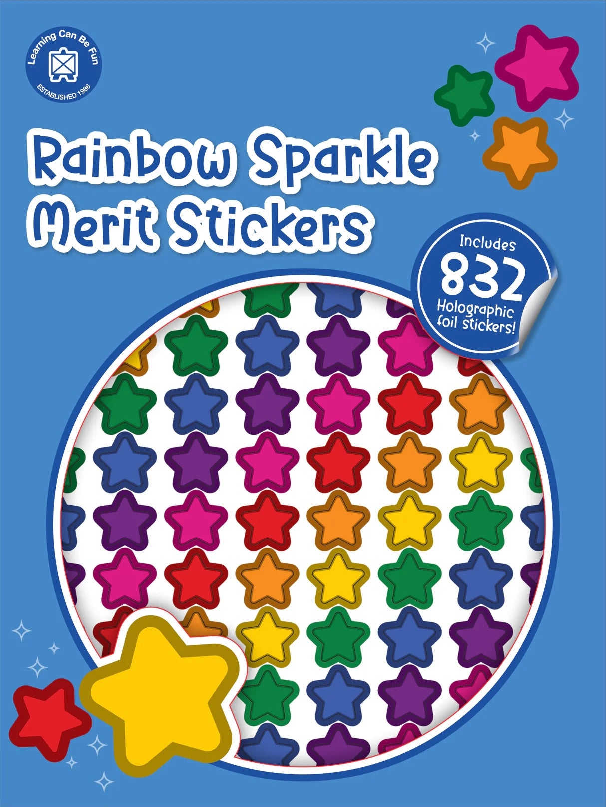 Rainbow Sparkle Merit Sticker Book
