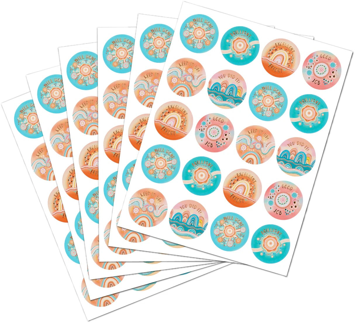 Sacred Country Merit Sticker Book