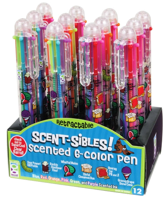 Scent-sibles Scented 6-colour Pen