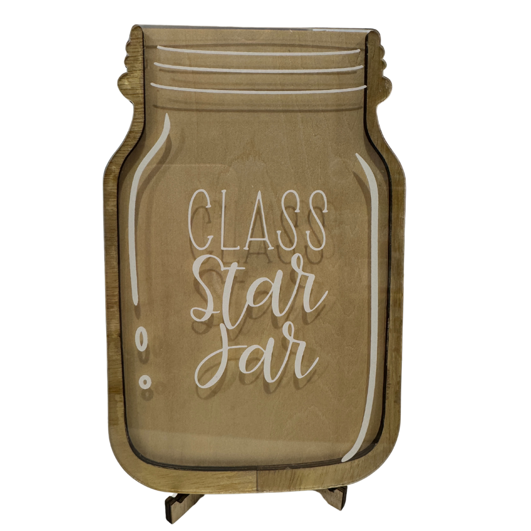 ALL NEW!!! Timber Class Star Jar with Stars