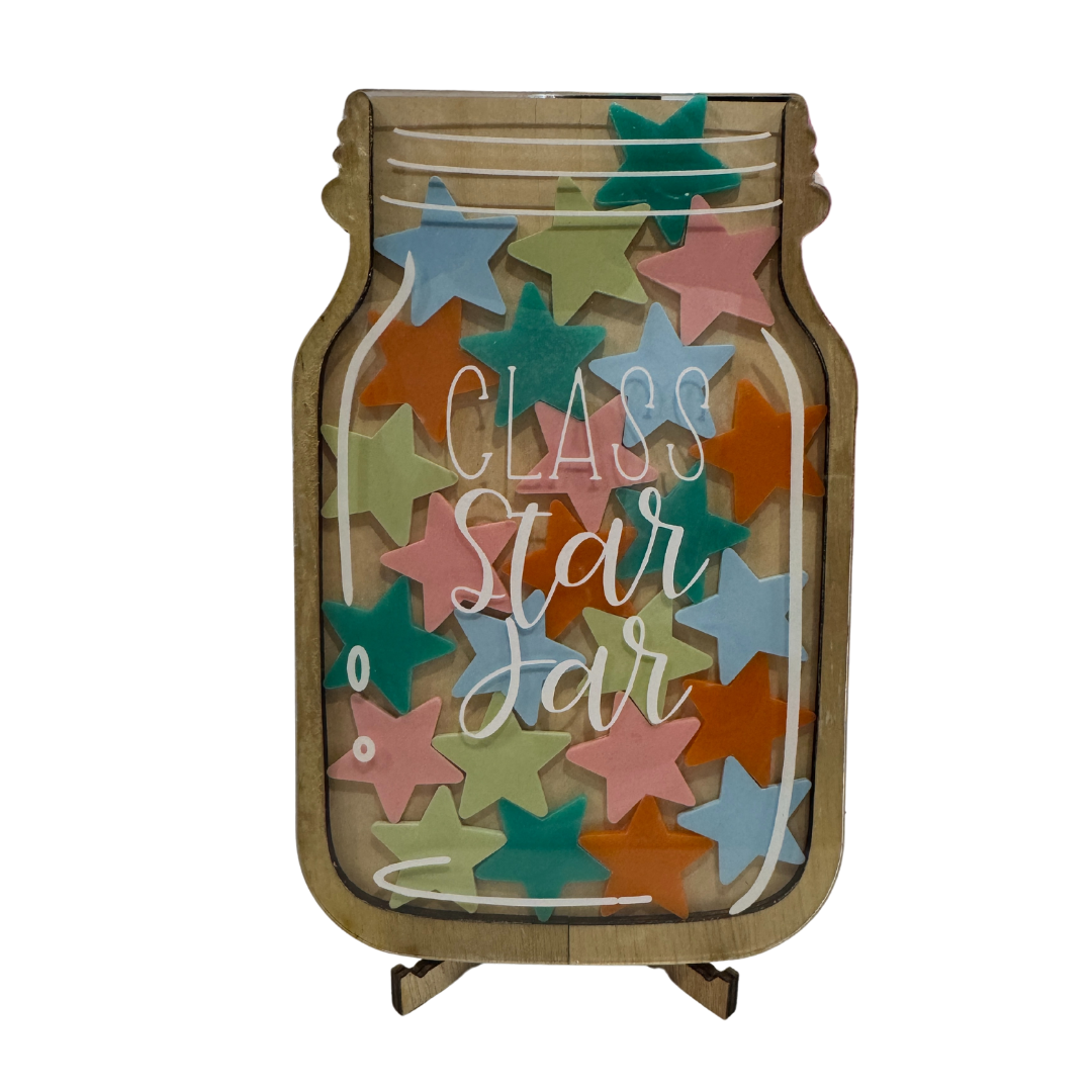 ALL NEW!!! Timber Class Star Jar with Stars