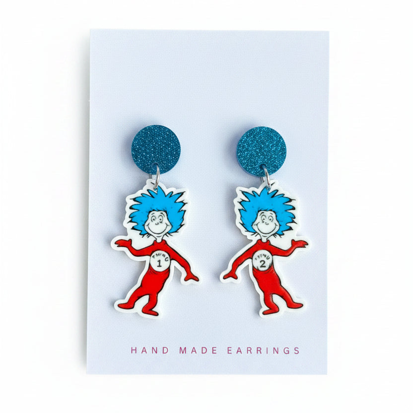 Earrings on a &