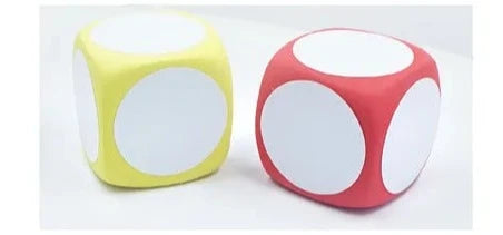 2 Erasable Foam Dice