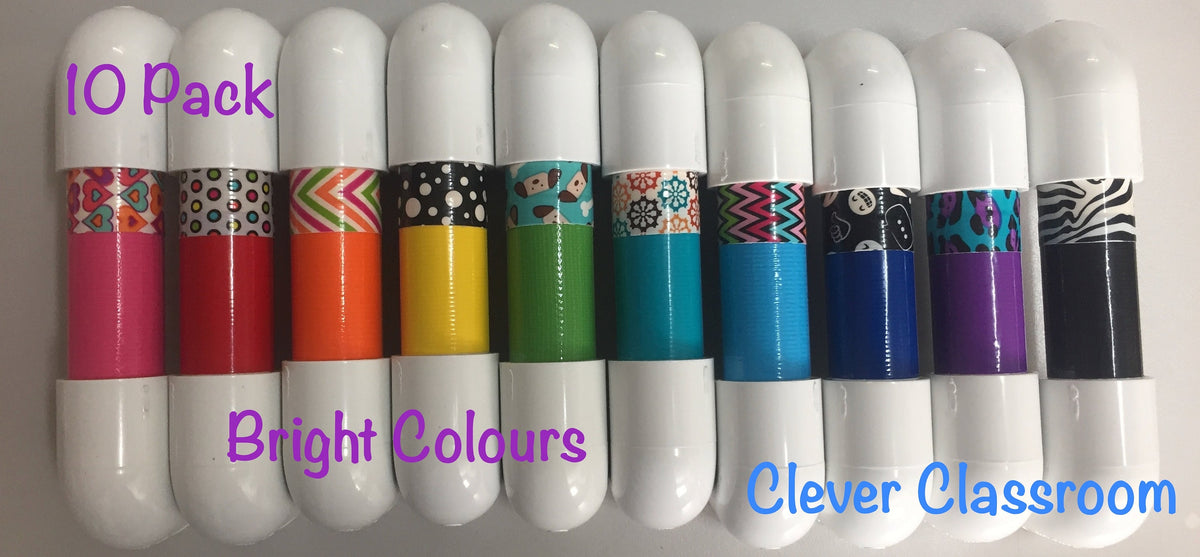20 Pack Assorted Colours Whisper Phones - Phonic Phones - Reading Phones VCOP Classroom Resource fun at home