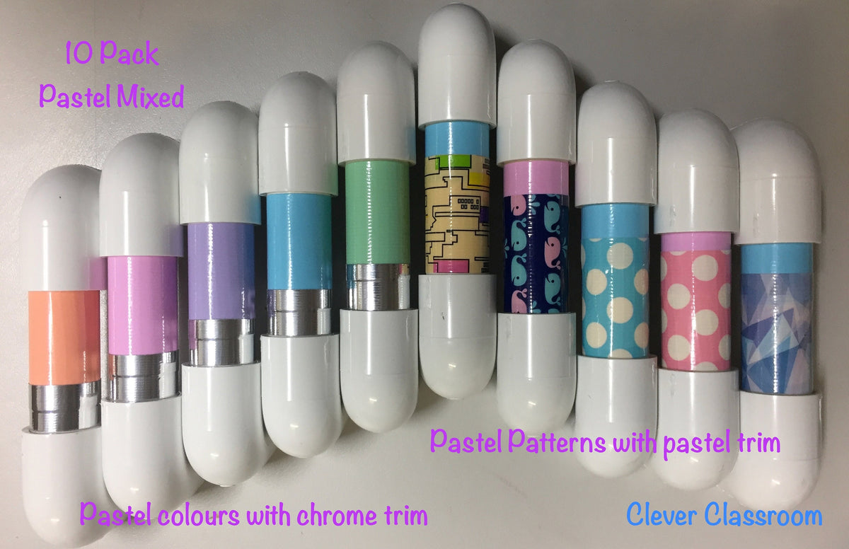 20 Pack Assorted Colours Whisper Phones - Phonic Phones - Reading Phones VCOP Classroom Resource fun at home