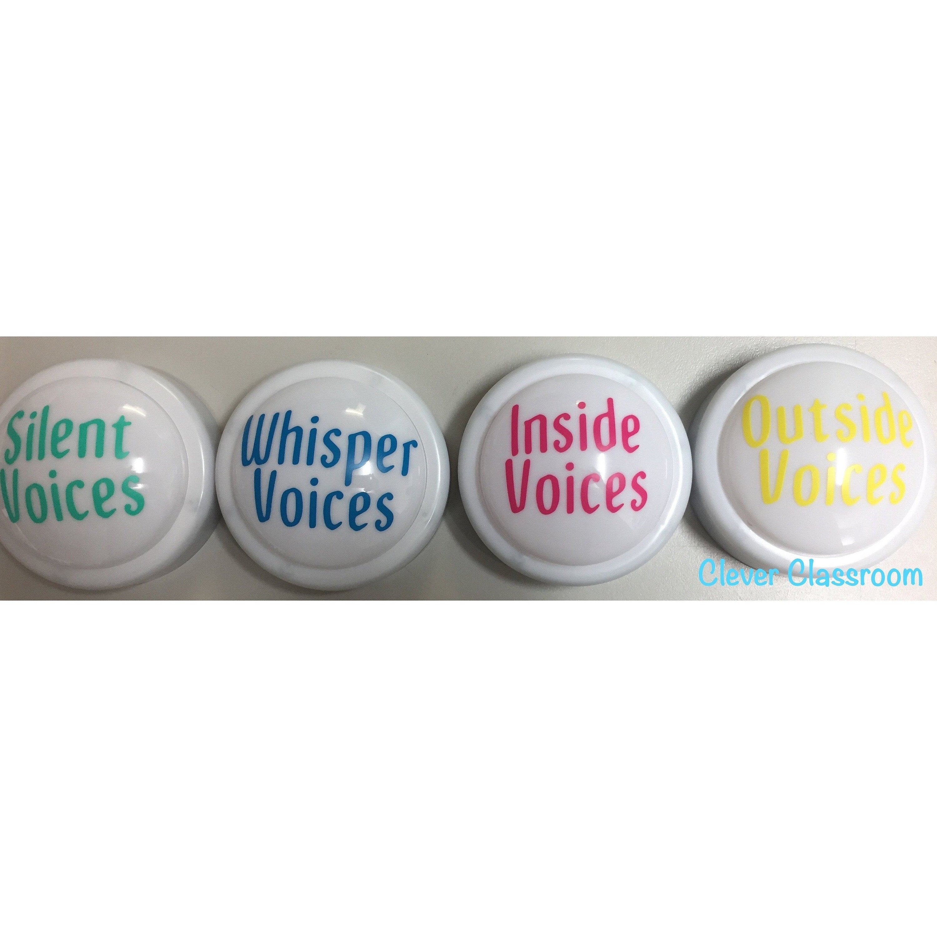 IN STOCK!! - Voice Level Board Display - Tap / Touch / Push Lights - For Classroom Use.