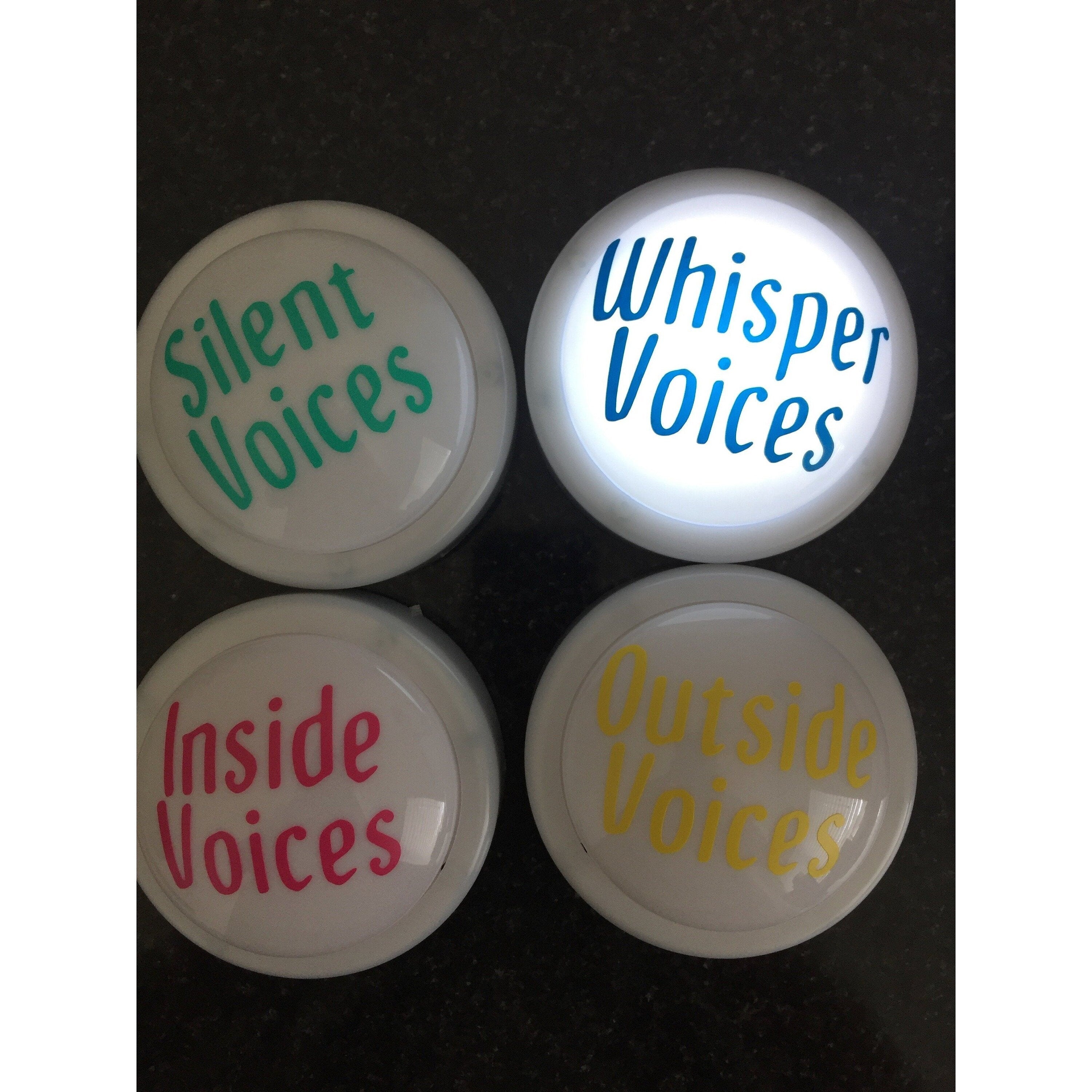 IN STOCK!! - Voice Level Board Display - Tap / Touch / Push Lights - For Classroom Use.