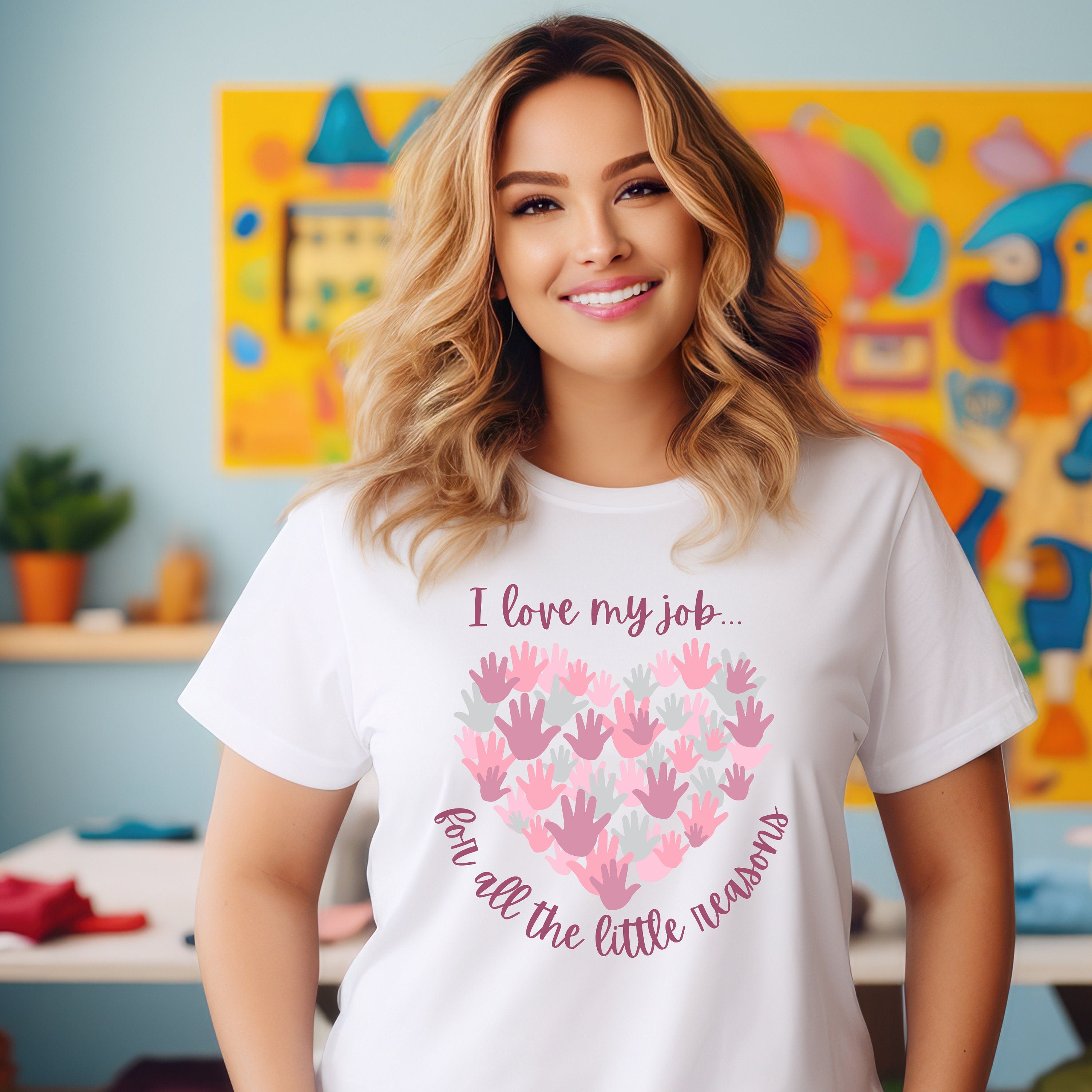 Teacher T-shirt - I love my job