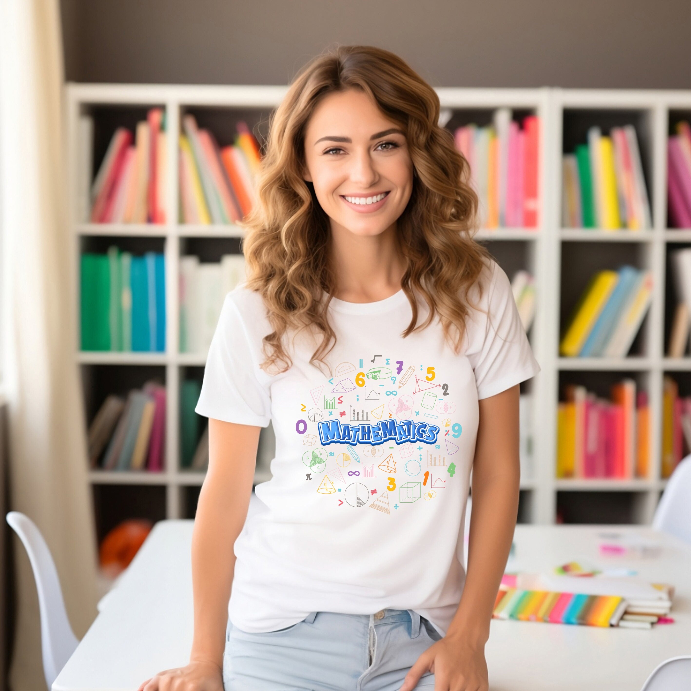 Teacher T-shirt - Maths Day - Mathematics Busy