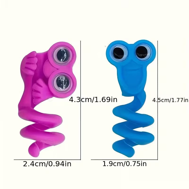 NEW! 10 Pack Colourful Funny Face Pencil Toppers Mixed Pack