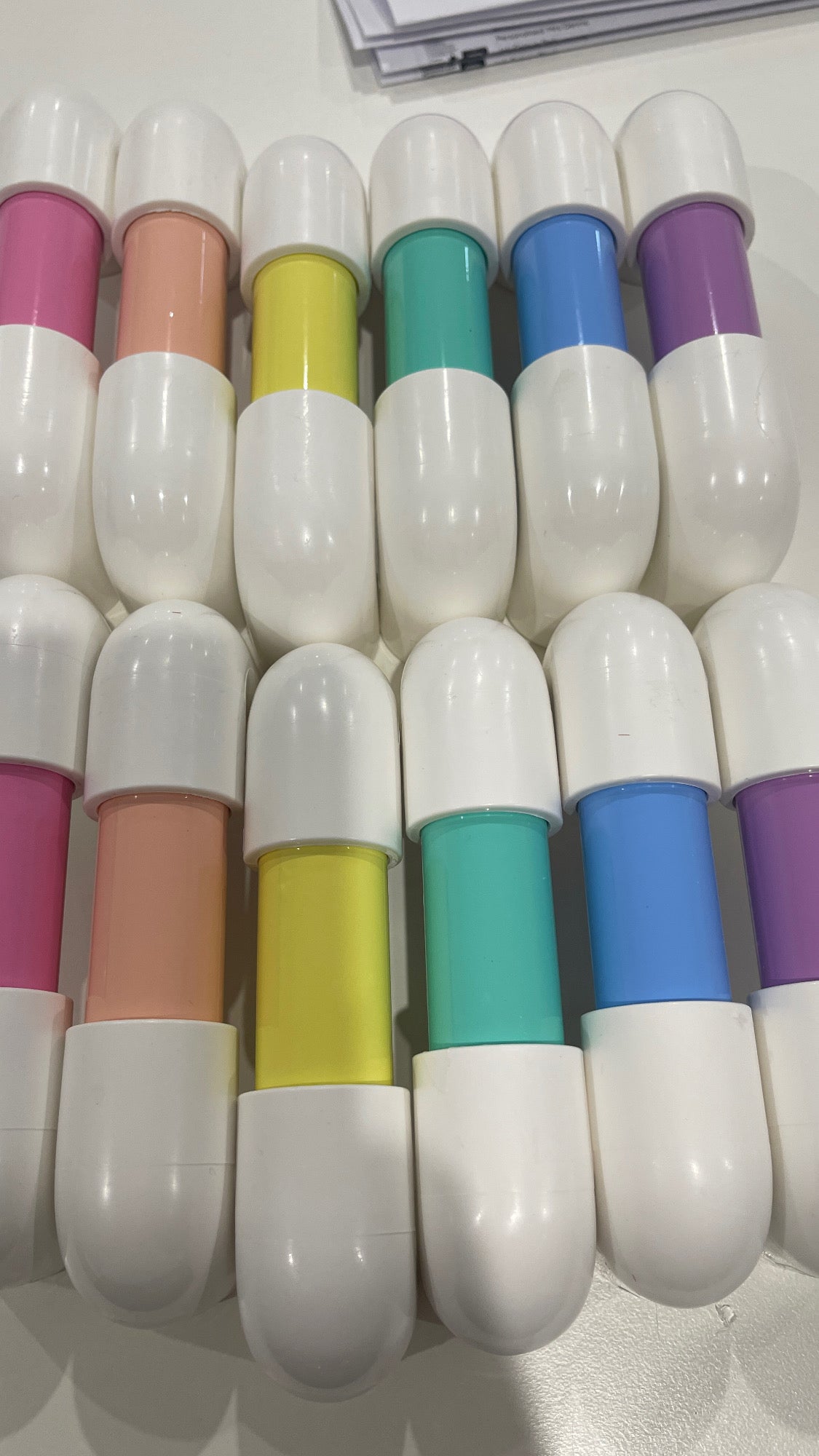 6 Pack Pastel Colours Whisper Phones