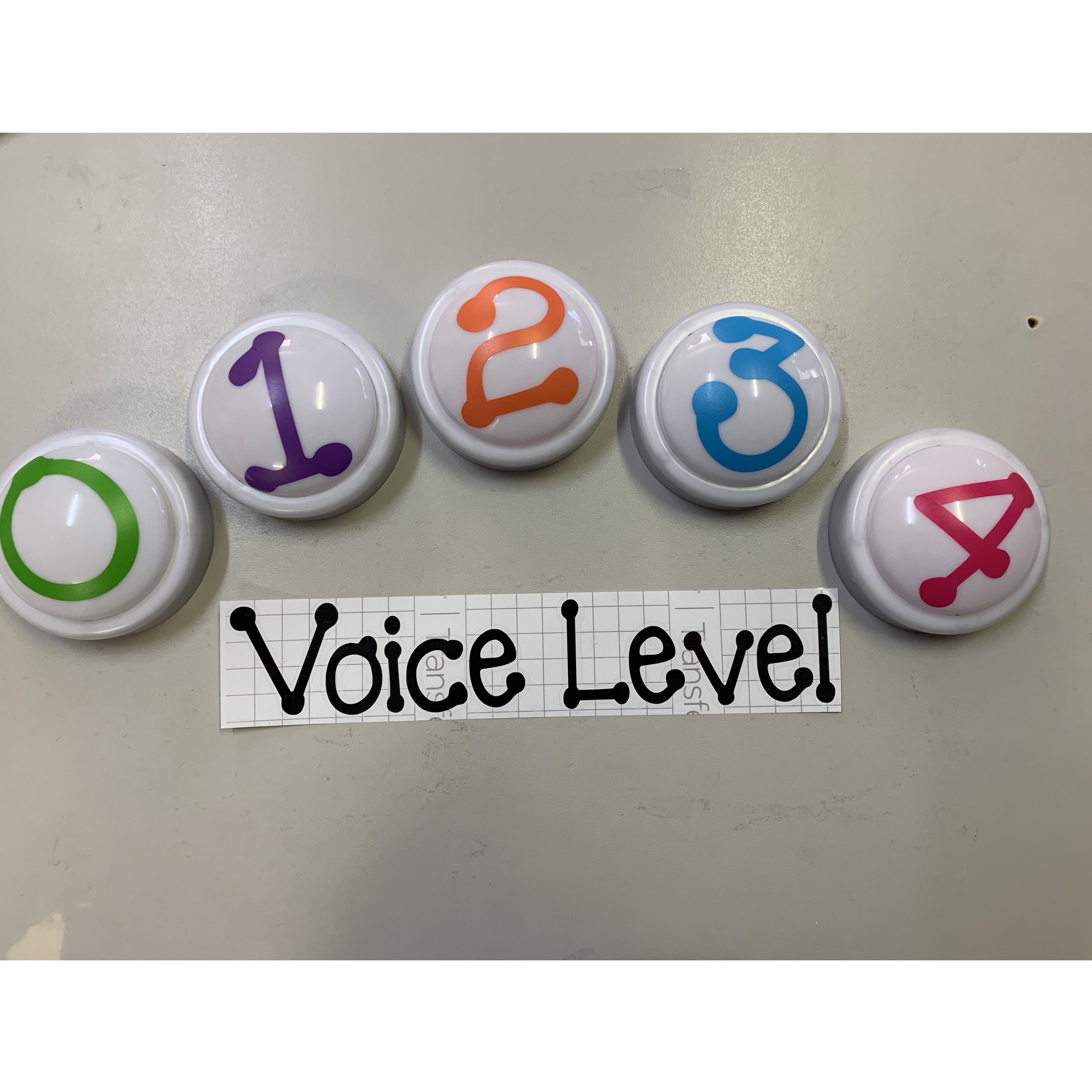cleverclassroom-net-au - 0-4 Voice Level Touch Lights - Tap Lights