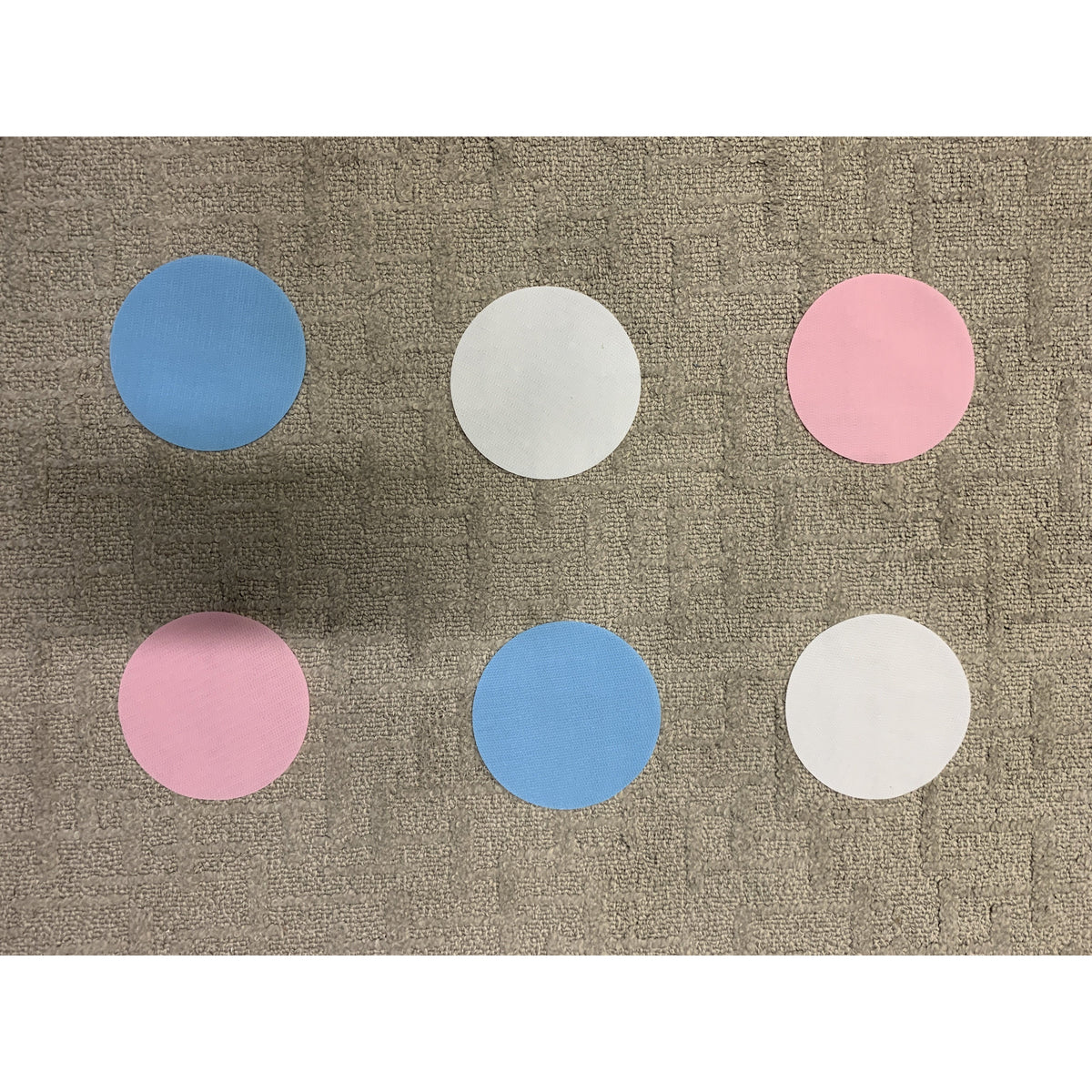 Slate Gray 12 Neapolitan Colours - Clever Spots Classroom Place Markers