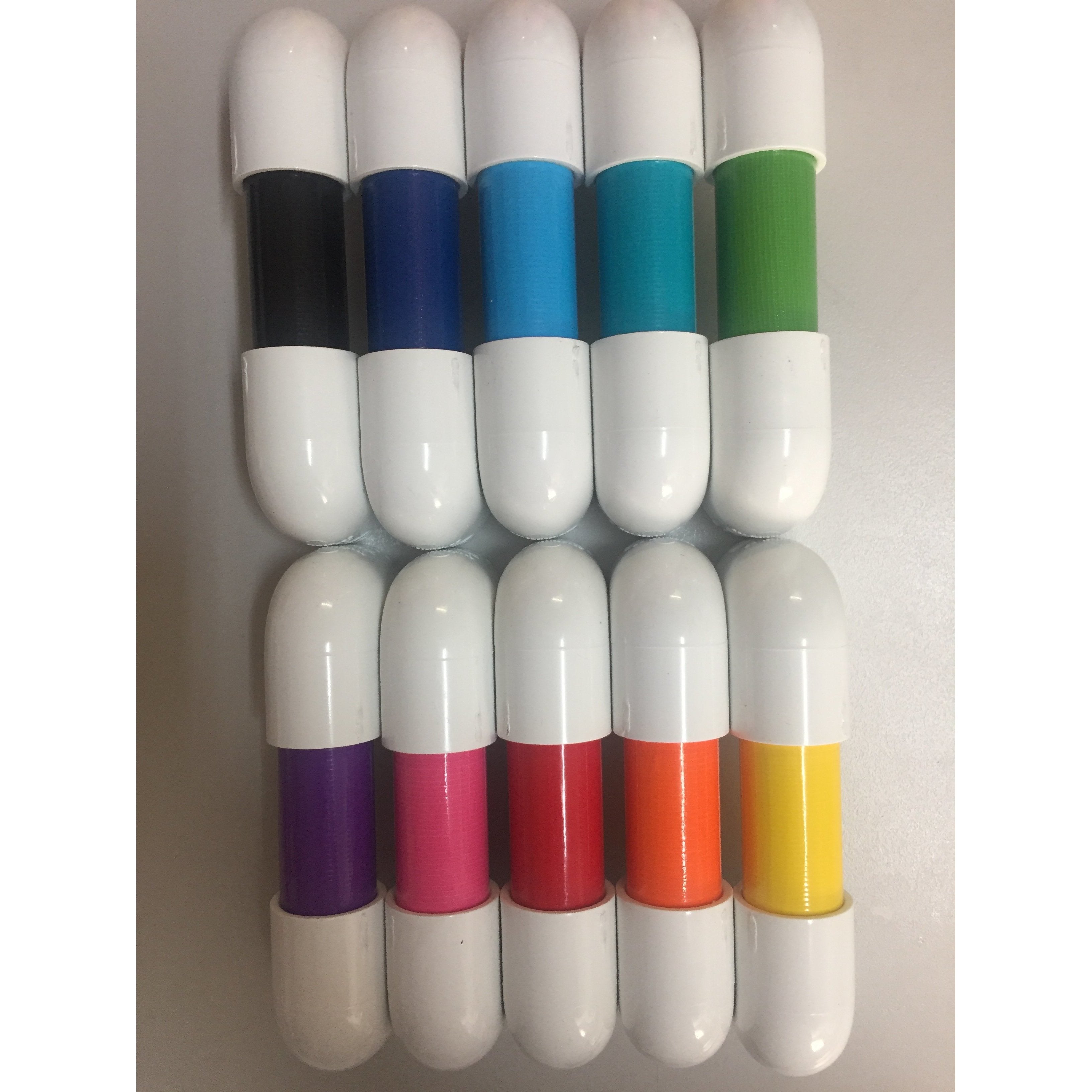 Gray 12 Pack Bright Colours Whisper Phones