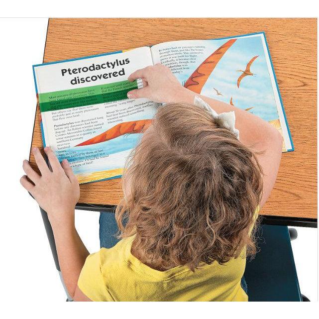 cleverclassroom-net-au - 12 Pack Highlight Reading Strips - Early Years Reading Tool - Reading Highlighters