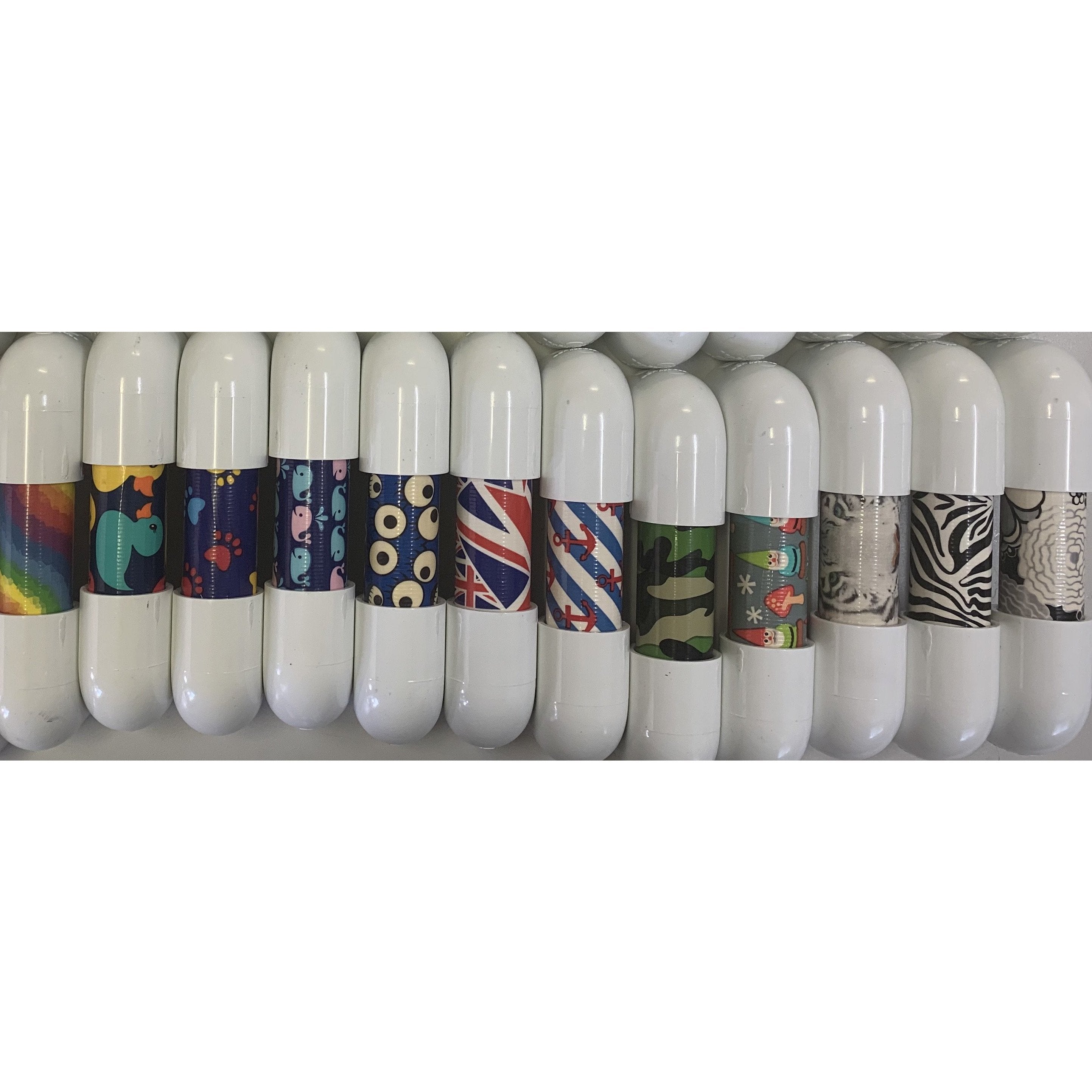 Dark Gray 12 Pack Patterns Whisper Phones