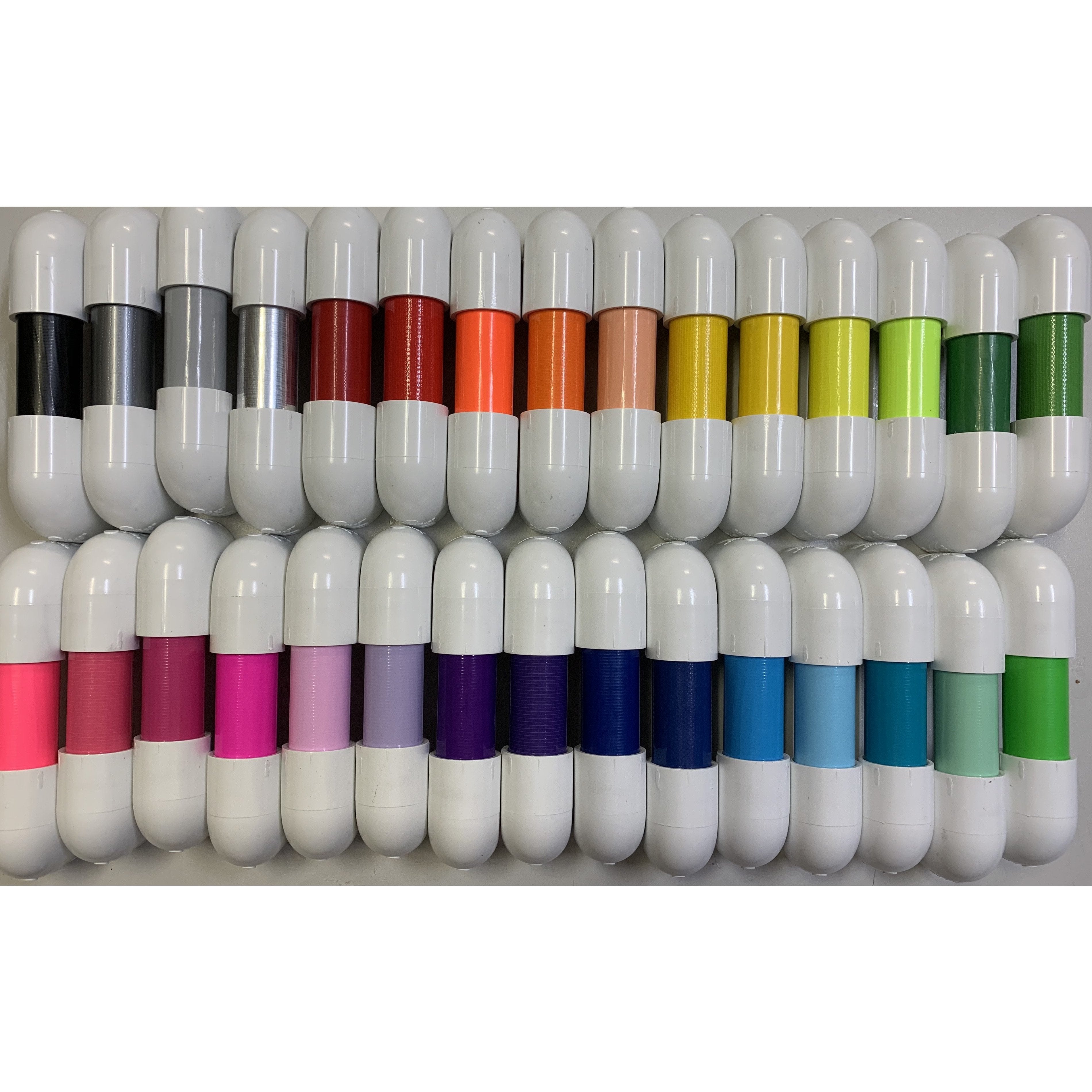 Dark Gray 30 Pack All Colours Whisper Phones