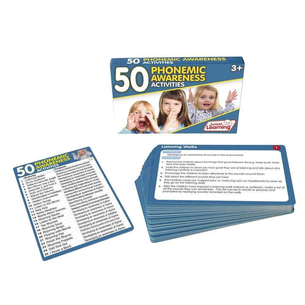 Light Gray 50 Phonemic Awareness Activities