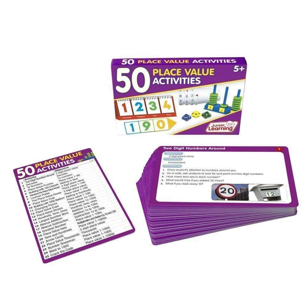 Antique White 50 Place Value Activities