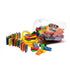 Dark Slate Gray 168pcs Wooden Dominoes in a jar Maths Resource Classroom Home Learning Games Fun