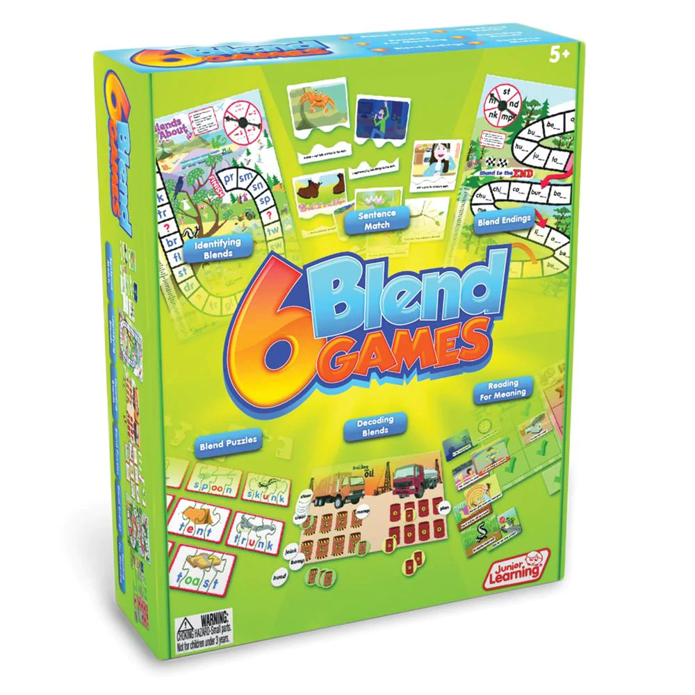 Yellow Green 6 Blend Games