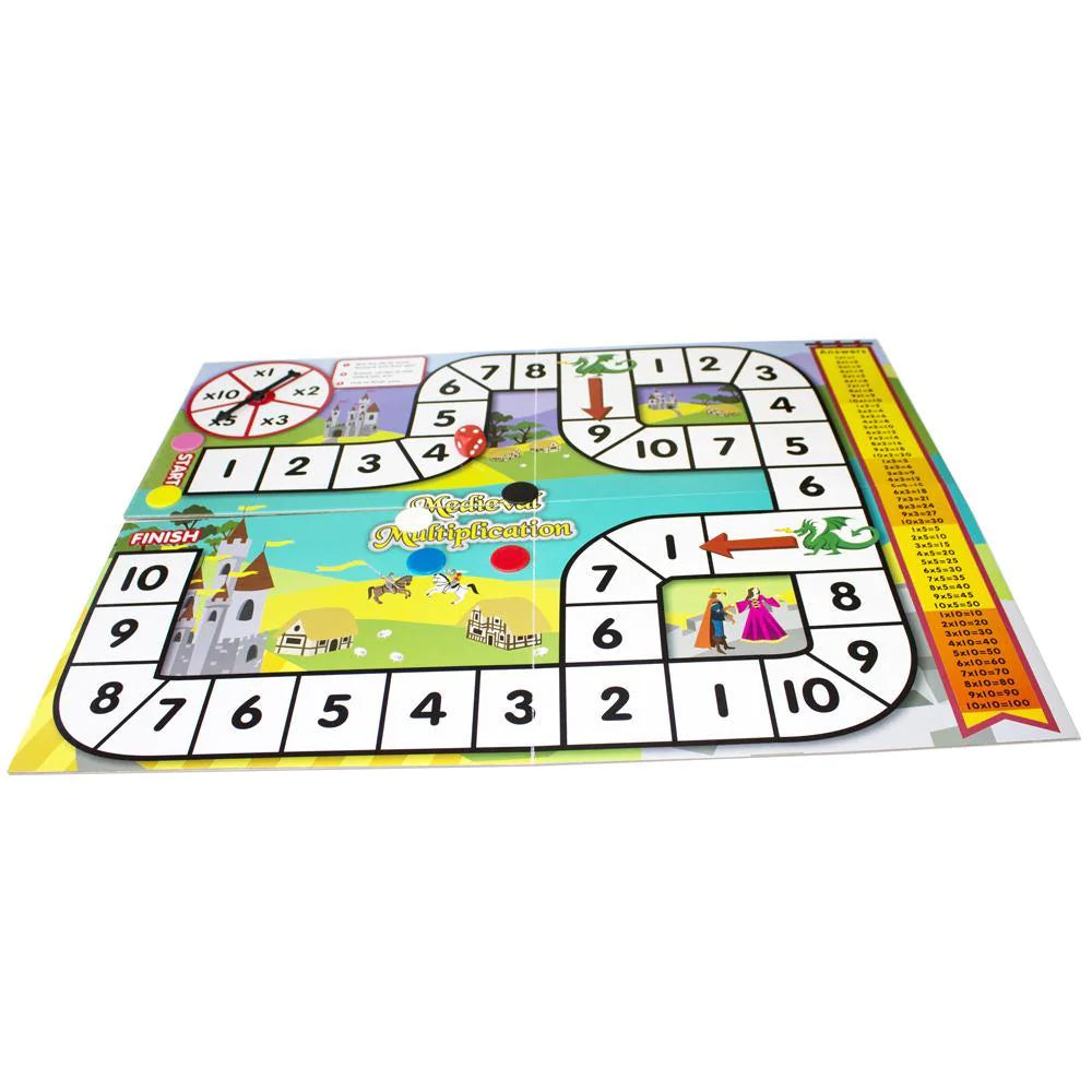 Antique White 6 Calculating Games