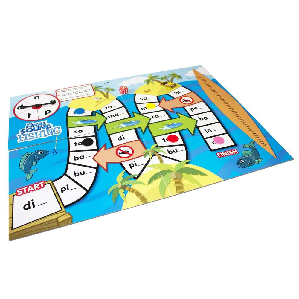 Light Gray 6 Letter Sound Games