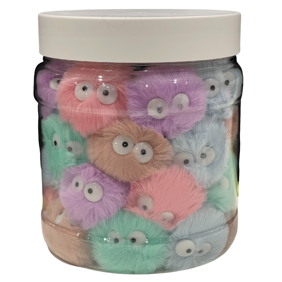Rosy Brown PASTEL Warm Fuzzies - Jar of 30 Warm Fuzzies