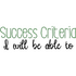 Light Gray Success Criteria Magnet