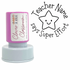 Gray Super Effort Teacher Stamp Self-inking 30mm round