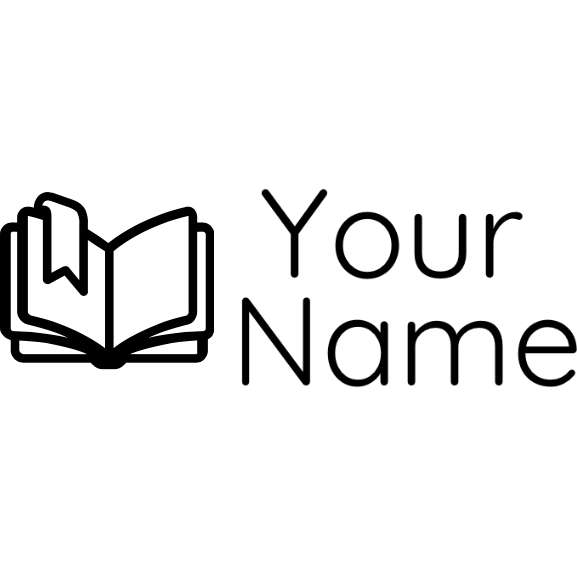 Gray Clothing Stamp Book - Rectangle 18 x 54mm