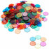 Light Gray Transparent Counters - 10 colours 20mm diameter