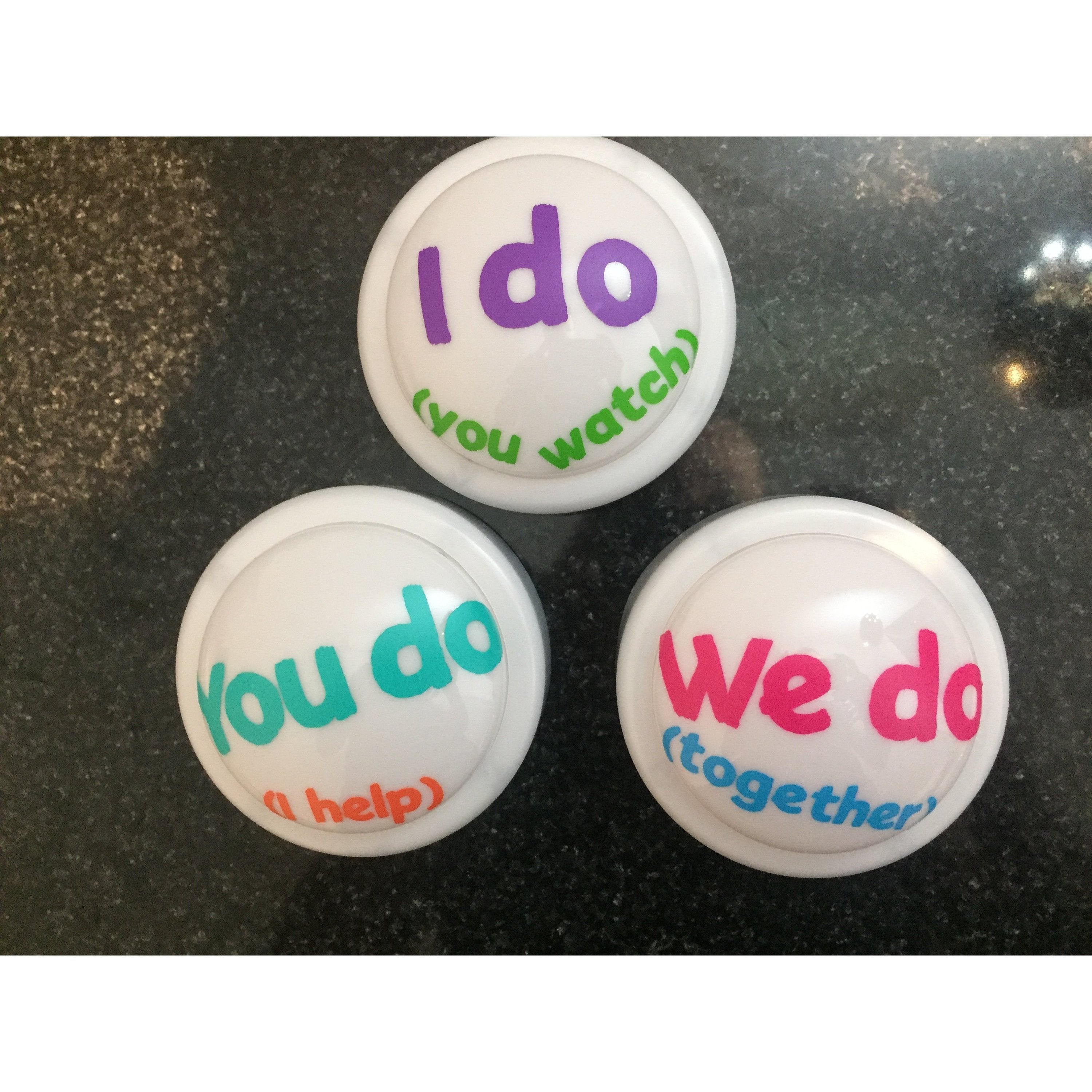 cleverclassroom-net-au - Gradual Release of Responsibility (GRR) - Tap / Touch / Push Lights - for classroom use. - Tap Lights