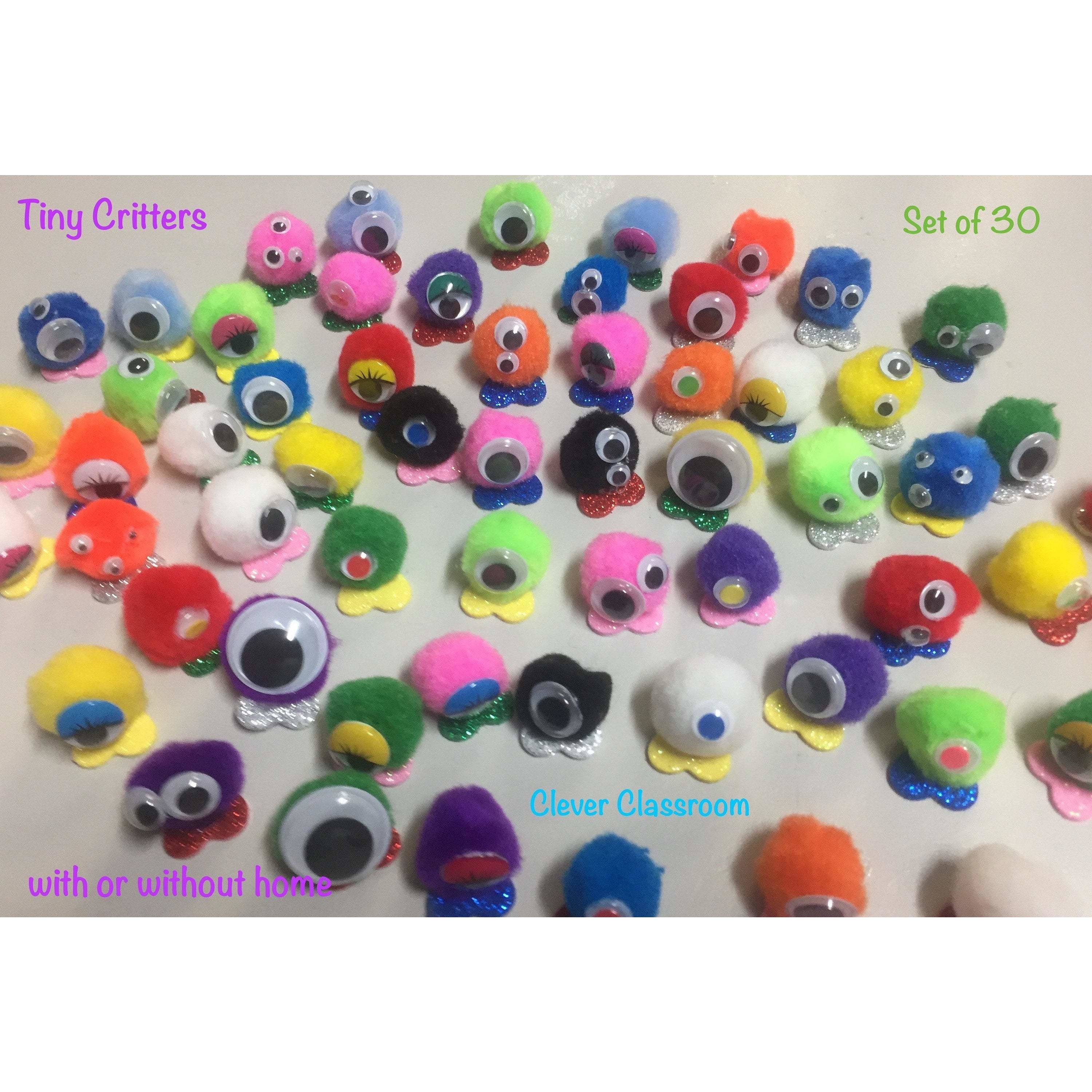 Tiny Quiet Critters - pompom creatures to use for classroom behviour - Clever Classroom