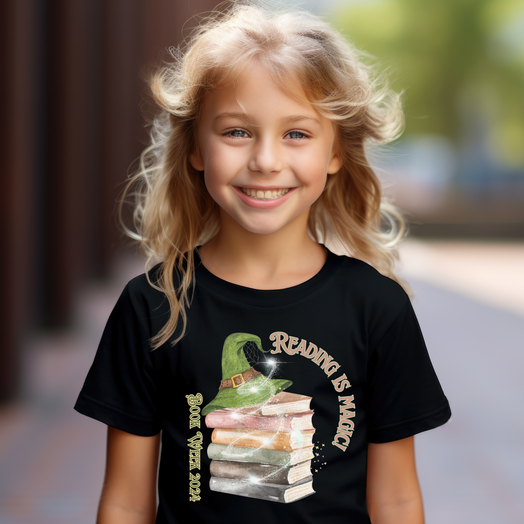 Kid's Book Week Witches' Hat-  t-shirt School