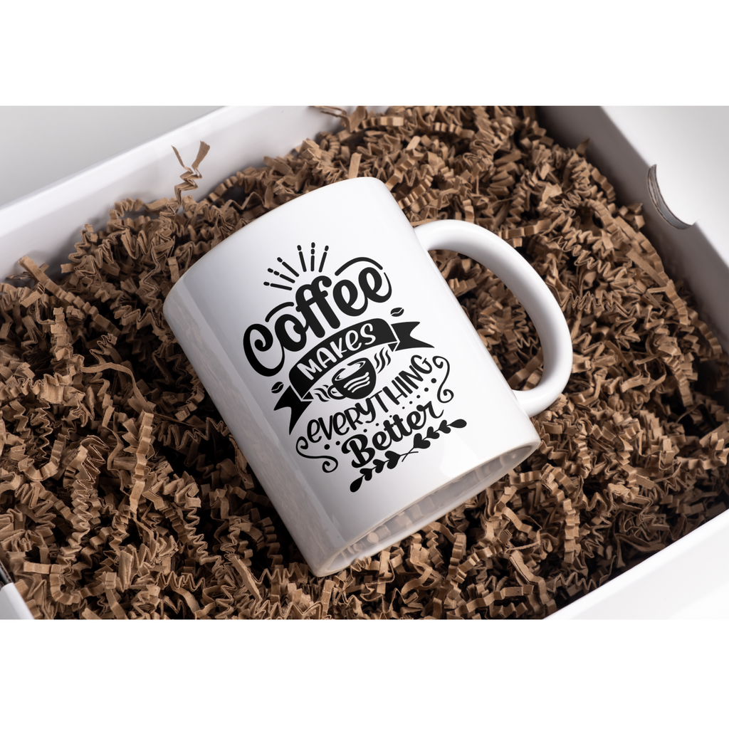 Personalised Teacher Mug - Coffee Makes Everything Better