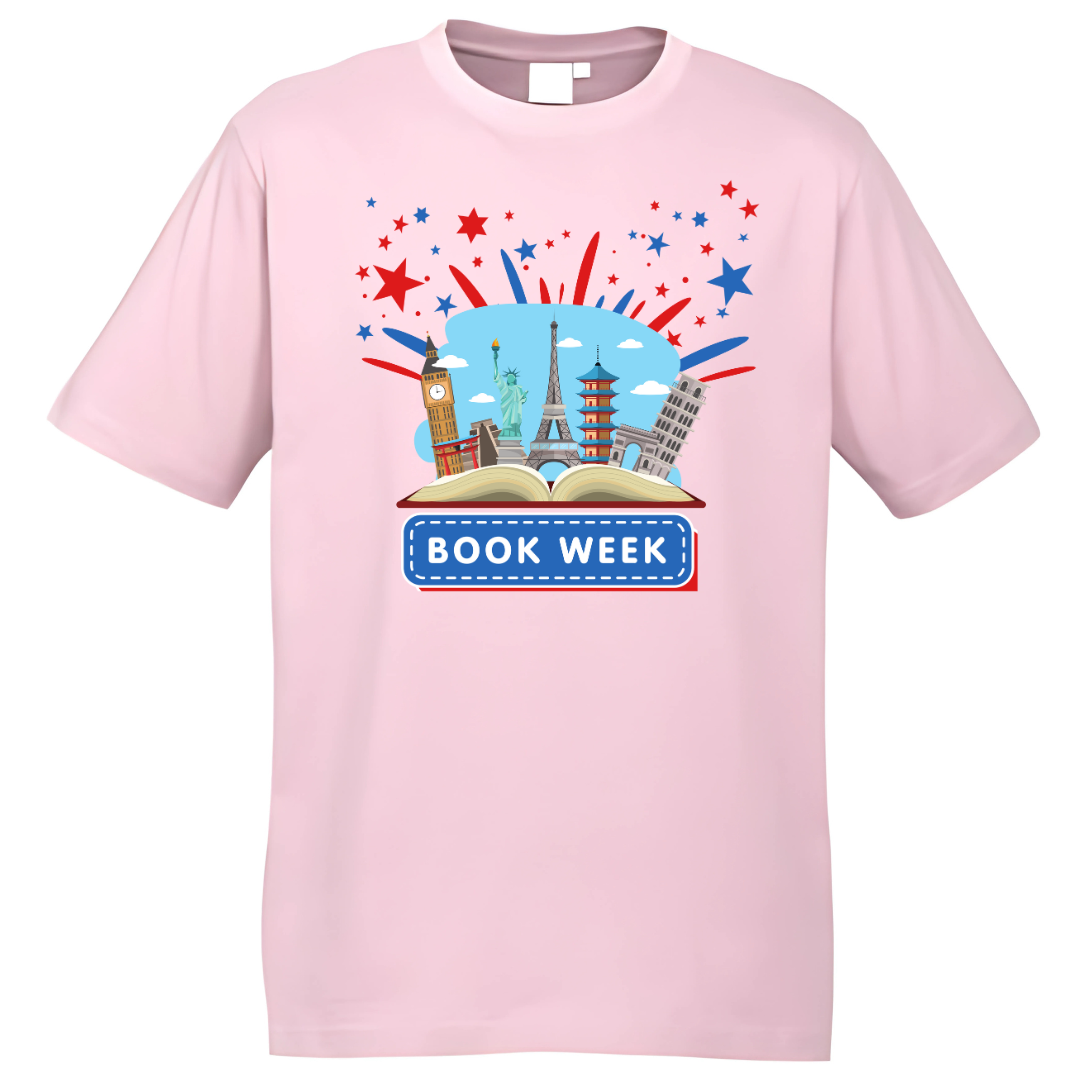Book Week - Book an Adventure - Blue Stars